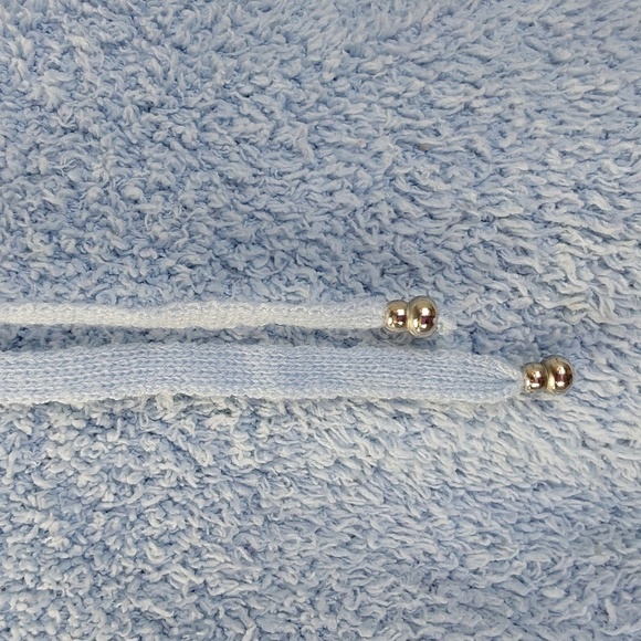 Warm & Cozy Light Blue Popcorn Soft Hoodie Fuzzy Neutral Sz.3X - Picture 4 of 8